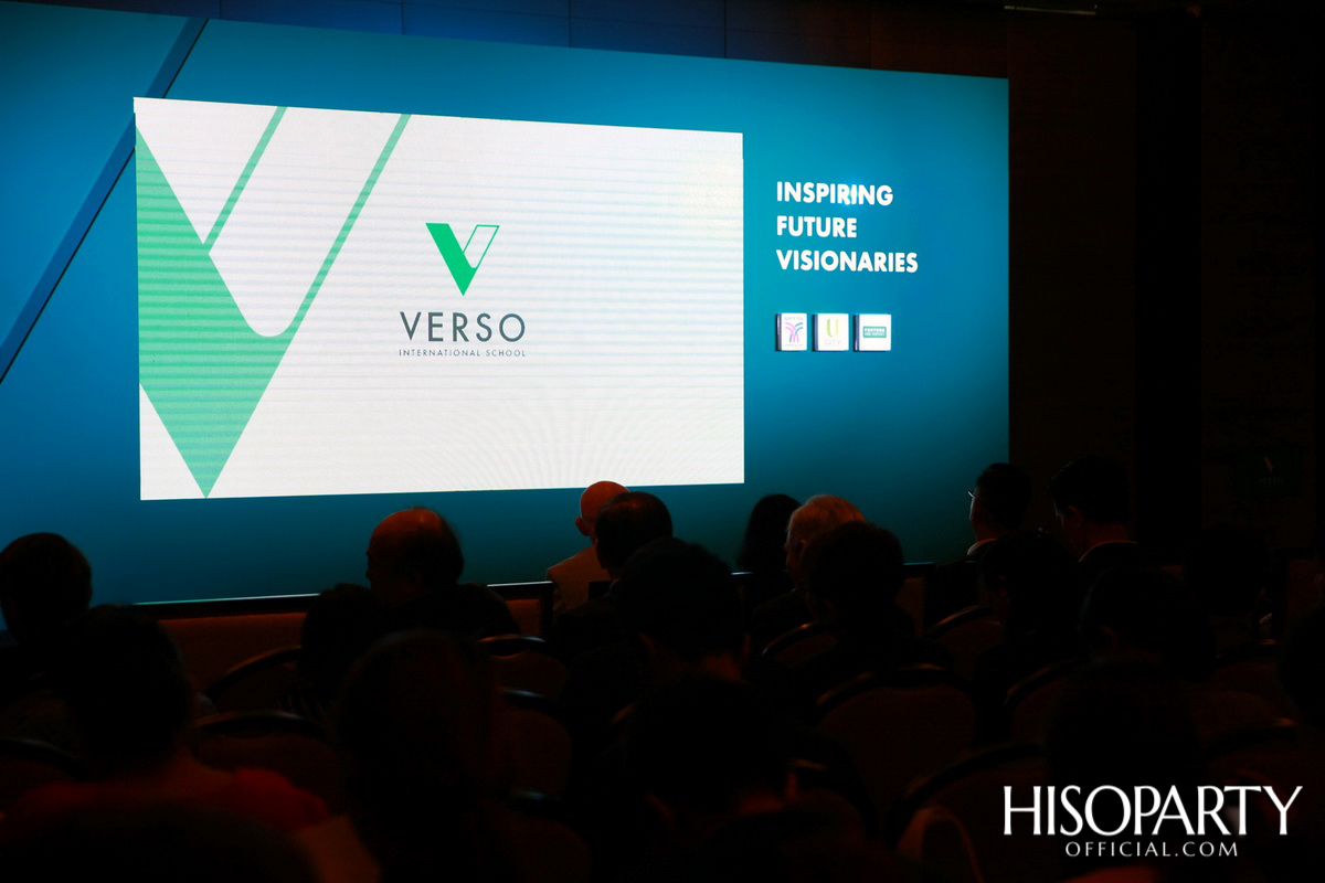 งานแถลงข่าวเปิดตัวโรงเรียนนานาชาติเวอร์โซ (VERSO International School)