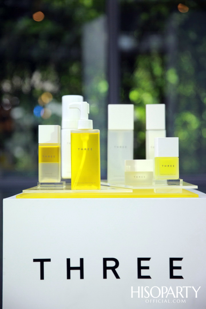 THREE จัดงาน WORKSHOP ครบรอบ 10 ปี เปิดตัวผลิตภัณฑ์กลุ่มบาลานซ์ซิ่งไลน์สูตรใหม่