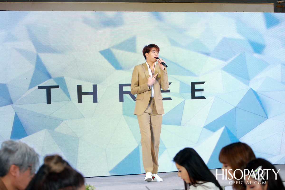THREE จัดงาน WORKSHOP ครบรอบ 10 ปี เปิดตัวผลิตภัณฑ์กลุ่มบาลานซ์ซิ่งไลน์สูตรใหม่