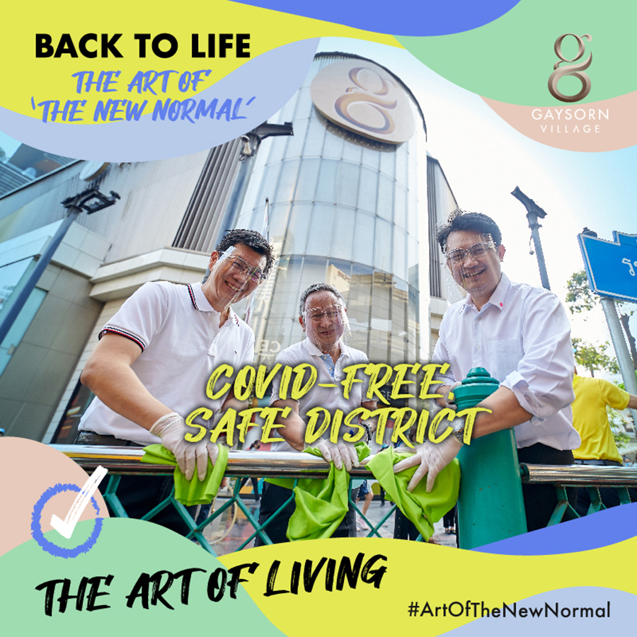 Gaysorn Back To Life, The Art of ‘The New Normal’