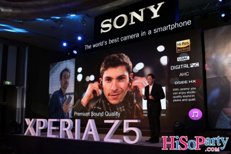 เปิดตัวสมาร์ทโฟนระดับเรือธง Xperia™ Z5 Series