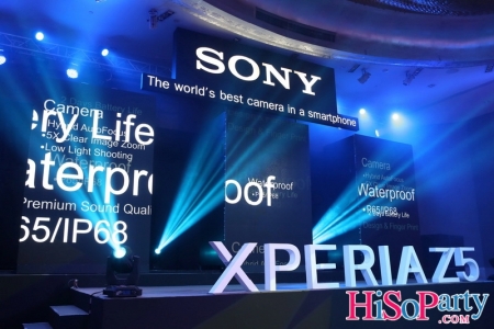 เปิดตัวสมาร์ทโฟนระดับเรือธง Xperia™ Z5 Series