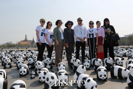 เปิดกิจกรรมแฟลชม็อบ 1600 Pandas+ World Tour in Thailand