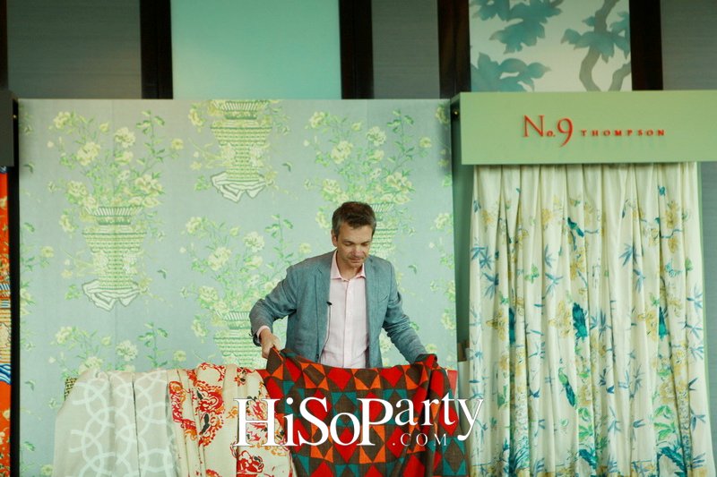 เปิดตัวคอลเลกชั่นผ้าและวอลเปเปอร์ตกแต่งบ้าน