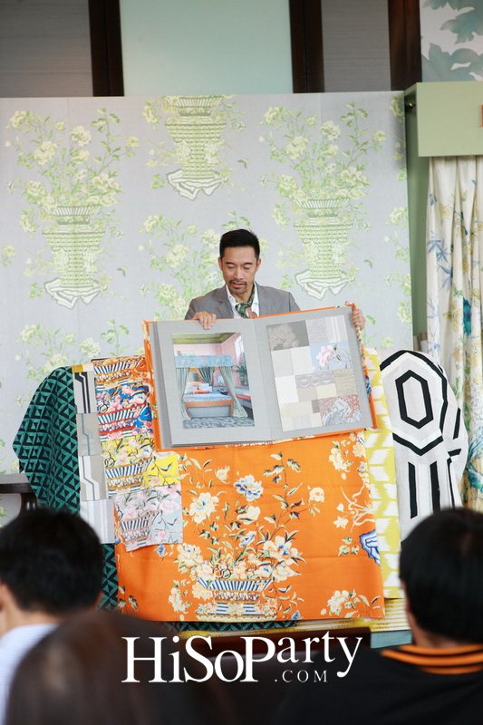 เปิดตัวคอลเลกชั่นผ้าและวอลเปเปอร์ตกแต่งบ้าน