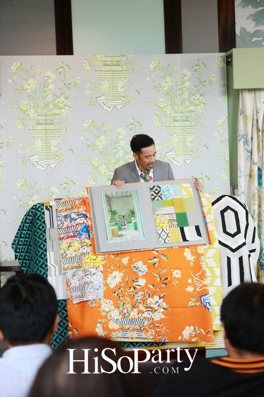 เปิดตัวคอลเลกชั่นผ้าและวอลเปเปอร์ตกแต่งบ้าน