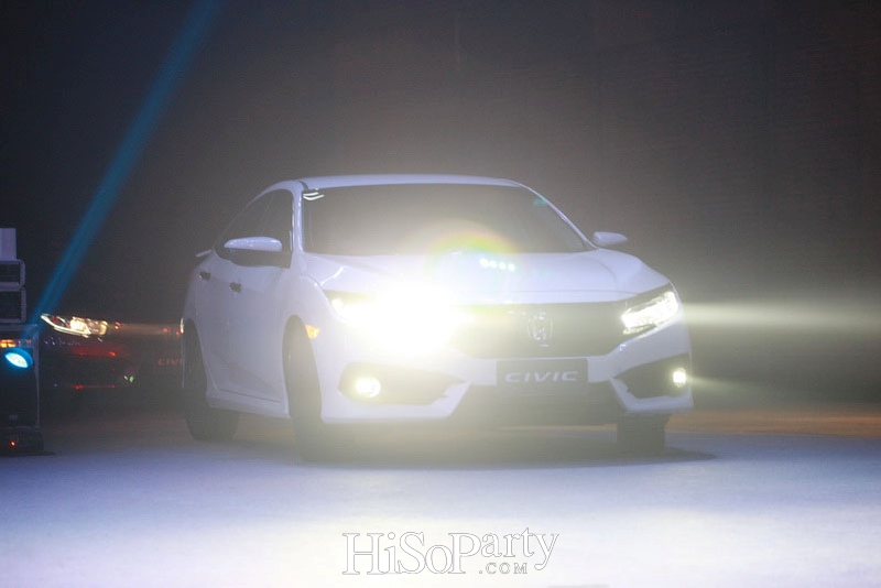 เปิดตัวฮอนด้า ซีวิค ใหม่ เจนเนอเรชั่นที่ 10