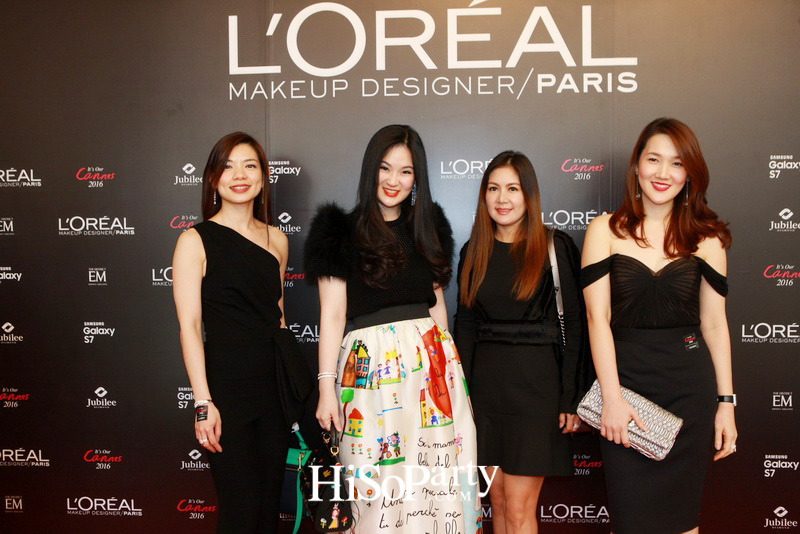L’ OREAL Paris Make Up Designer…It’s our Cannes 2016’