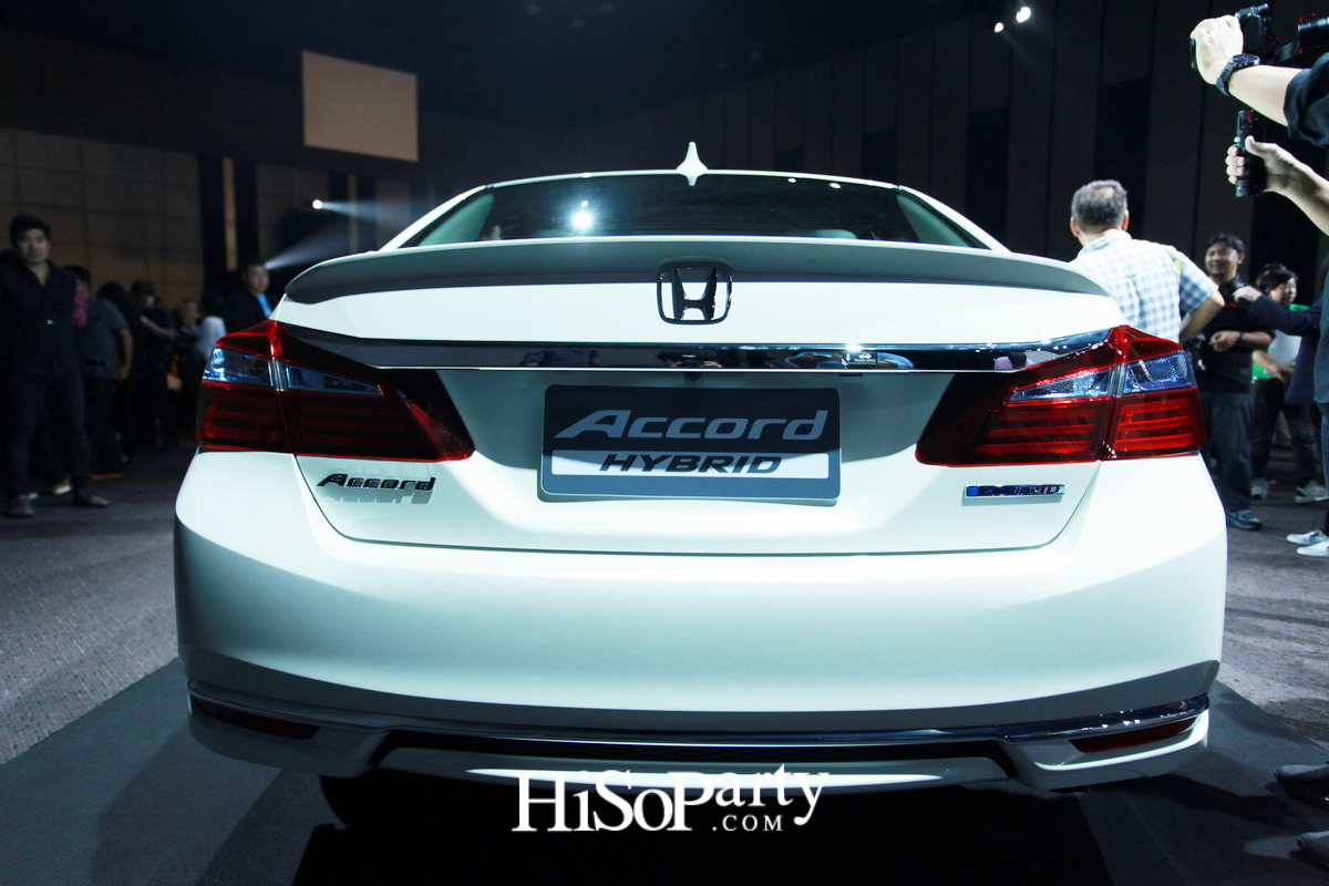 ฮอนด้า เปิดตัว แอคคอร์ด ไฮบริด ใหม่