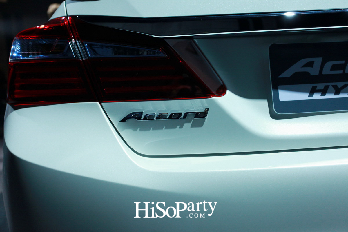 ฮอนด้า เปิดตัว แอคคอร์ด ไฮบริด ใหม่