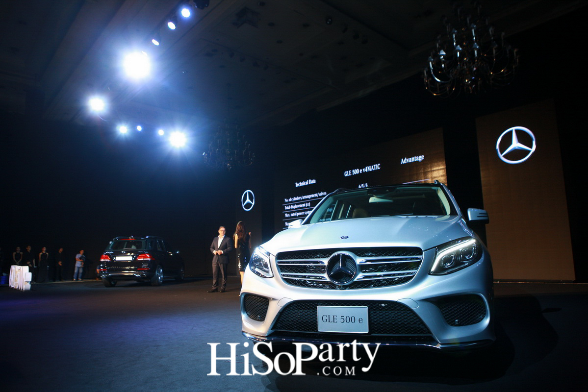 เปิดตัวเอสยูวีรุ่นล่าสุด GLE 500 e 4MATIC