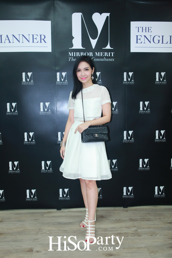 เพราะภาพลักษณ์ดีแบบมืออาชีพสร้างได้ กับ “MIRROR MERIT The Image Consultants” Preferred Partner The English Manner