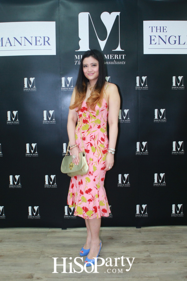 เพราะภาพลักษณ์ดีแบบมืออาชีพสร้างได้ กับ “MIRROR MERIT The Image Consultants” Preferred Partner The English Manner