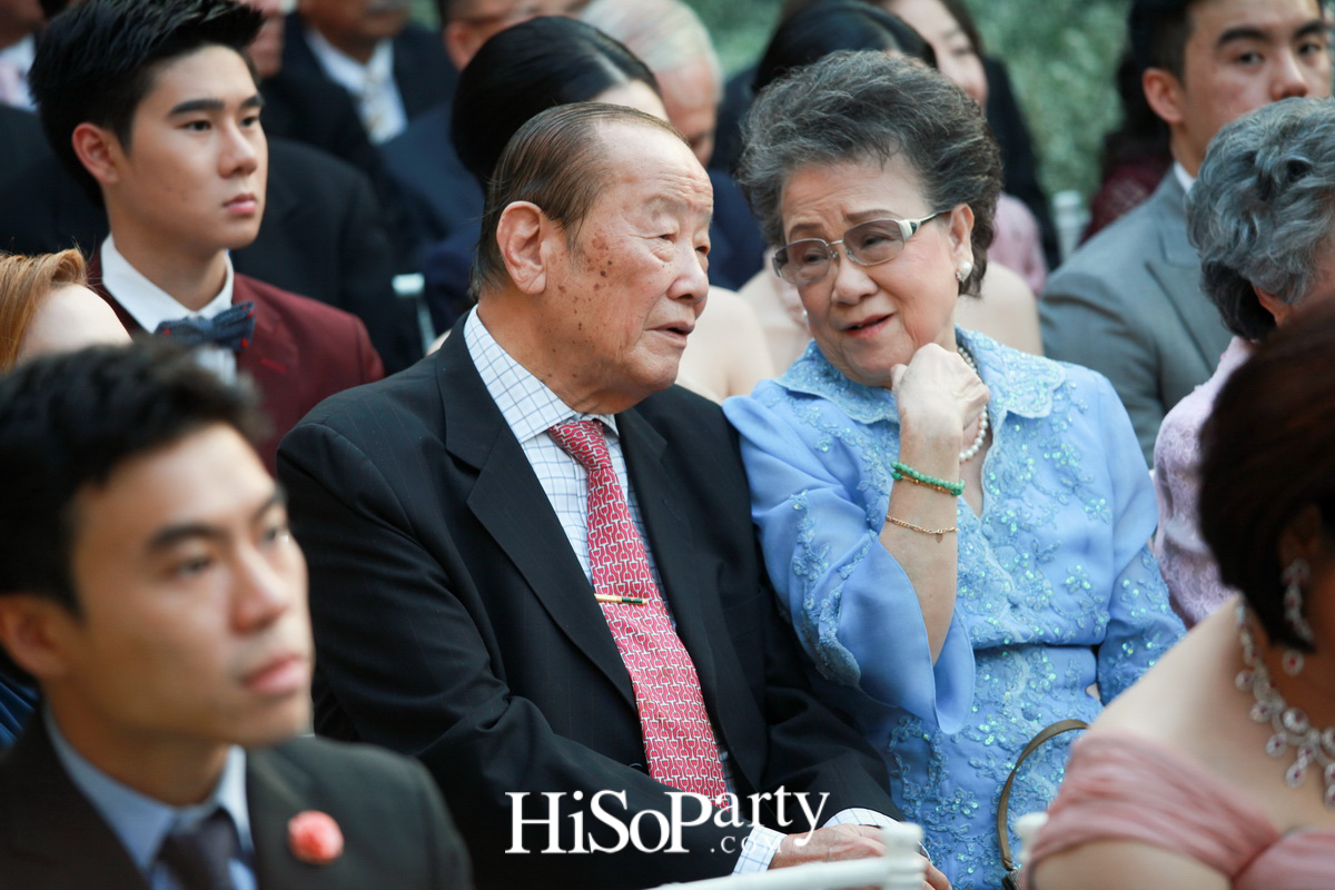 Love is in the air... งานฉลองมงคลสมรสะระหว่าง พรพรรณ สิทธินววิธ และ รัฐพงศ์ รัตนหิรัญญา