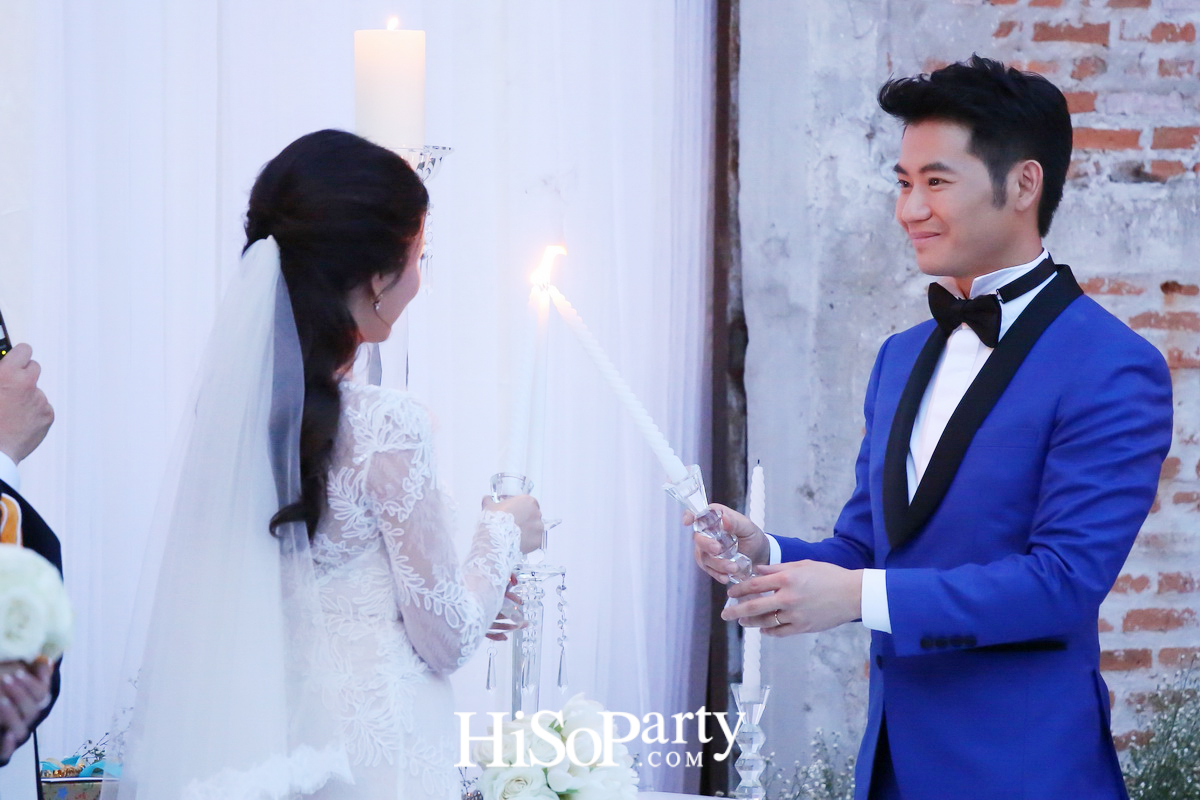 Love is in the air... งานฉลองมงคลสมรสะระหว่าง พรพรรณ สิทธินววิธ และ รัฐพงศ์ รัตนหิรัญญา