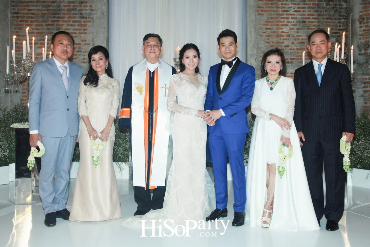 Love is in the air... งานฉลองมงคลสมรสะระหว่าง พรพรรณ สิทธินววิธ และ รัฐพงศ์ รัตนหิรัญญา