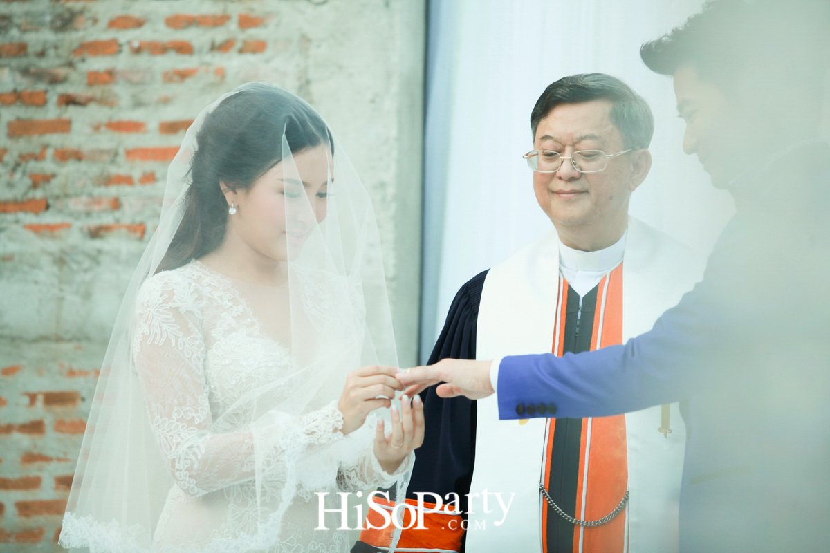 Love is in the air... งานฉลองมงคลสมรสะระหว่าง พรพรรณ สิทธินววิธ และ รัฐพงศ์ รัตนหิรัญญา