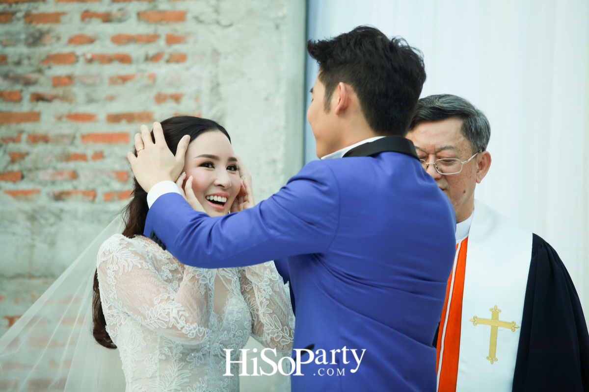 Love is in the air... งานฉลองมงคลสมรสะระหว่าง พรพรรณ สิทธินววิธ และ รัฐพงศ์ รัตนหิรัญญา