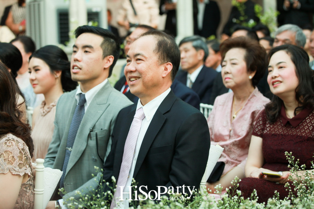 Love is in the air... งานฉลองมงคลสมรสะระหว่าง พรพรรณ สิทธินววิธ และ รัฐพงศ์ รัตนหิรัญญา