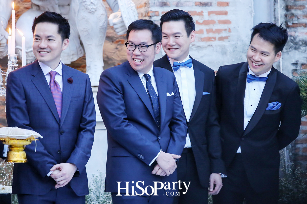 Love is in the air... งานฉลองมงคลสมรสะระหว่าง พรพรรณ สิทธินววิธ และ รัฐพงศ์ รัตนหิรัญญา