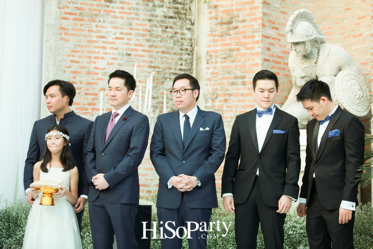 Love is in the air... งานฉลองมงคลสมรสะระหว่าง พรพรรณ สิทธินววิธ และ รัฐพงศ์ รัตนหิรัญญา