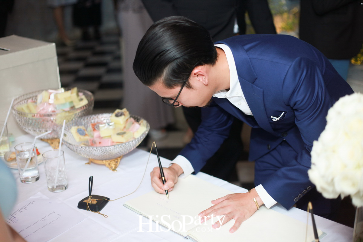 Love is in the air... งานฉลองมงคลสมรสะระหว่าง พรพรรณ สิทธินววิธ และ รัฐพงศ์ รัตนหิรัญญา