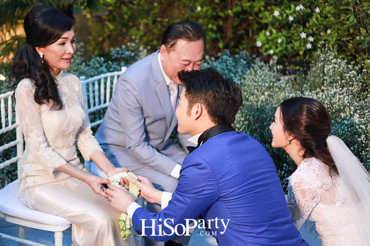 Love is in the air... งานฉลองมงคลสมรสะระหว่าง พรพรรณ สิทธินววิธ และ รัฐพงศ์ รัตนหิรัญญา