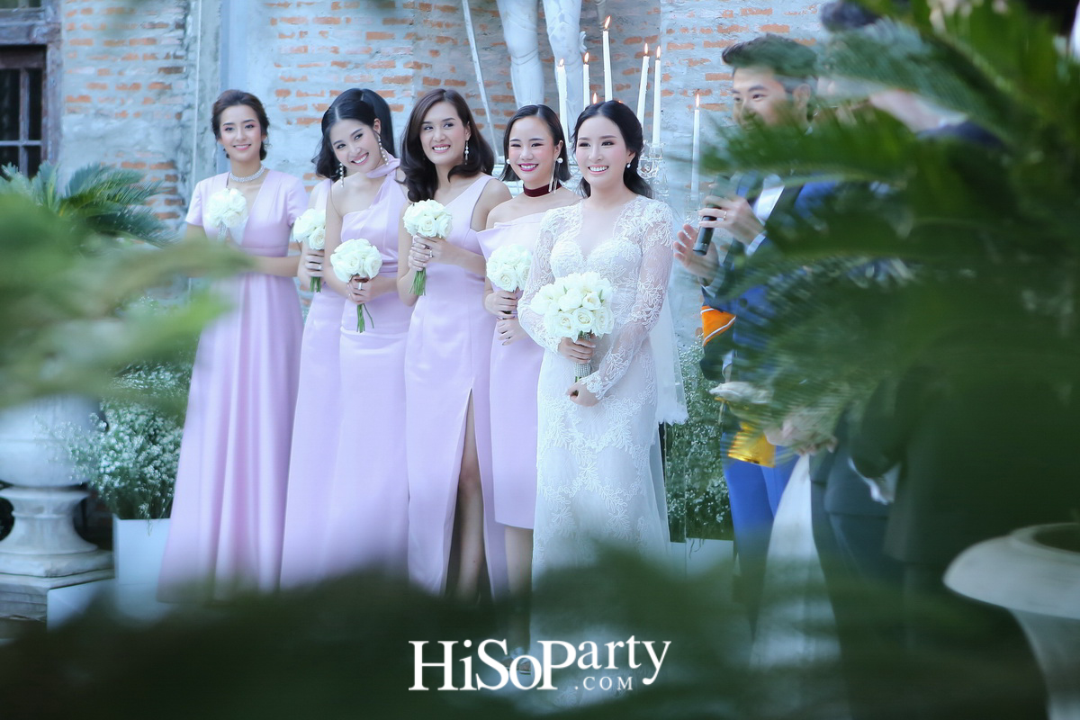 Love is in the air... งานฉลองมงคลสมรสะระหว่าง พรพรรณ สิทธินววิธ และ รัฐพงศ์ รัตนหิรัญญา