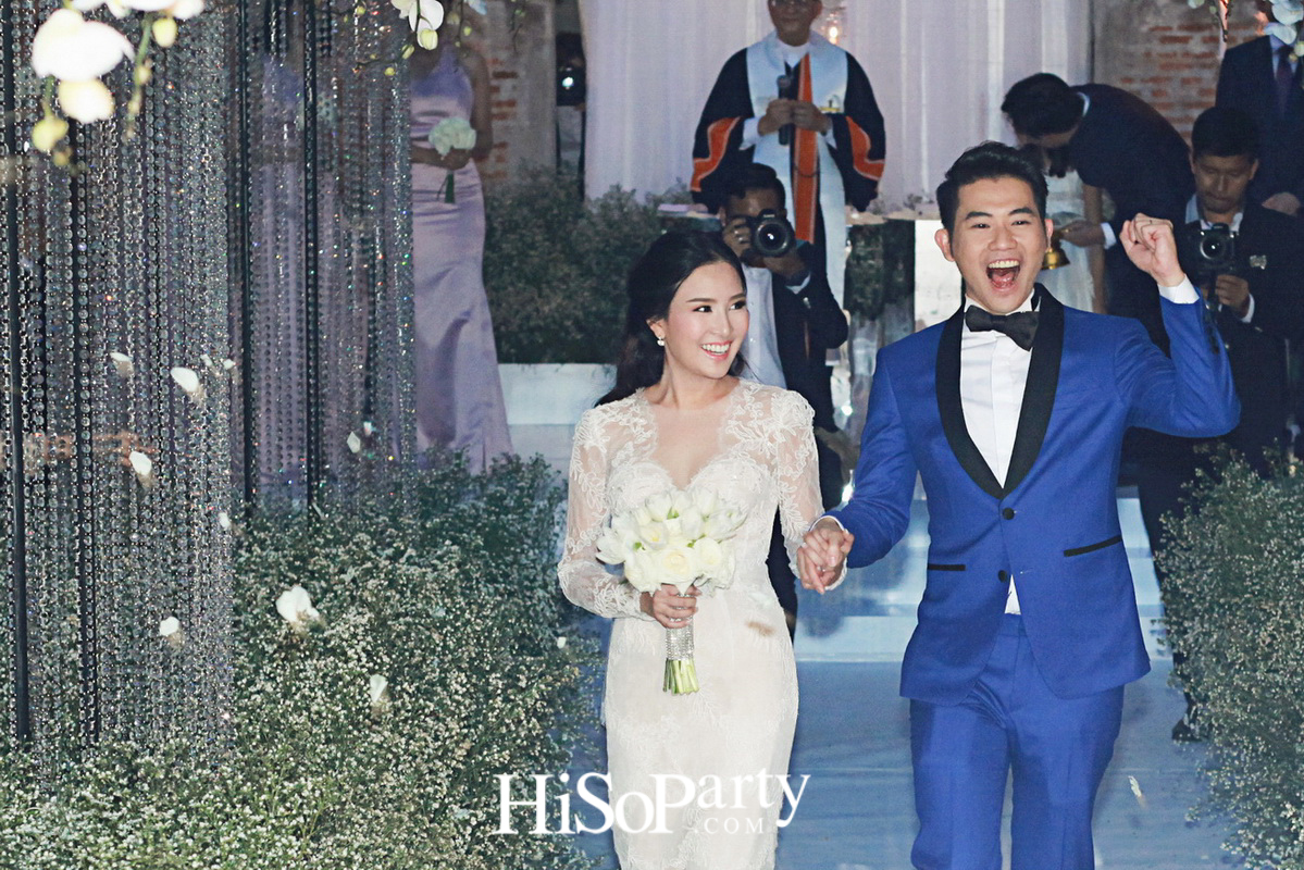 Love is in the air... งานฉลองมงคลสมรสะระหว่าง พรพรรณ สิทธินววิธ และ รัฐพงศ์ รัตนหิรัญญา