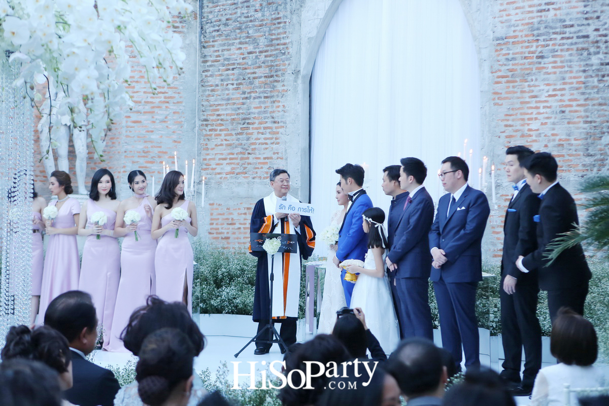 Love is in the air... งานฉลองมงคลสมรสะระหว่าง พรพรรณ สิทธินววิธ และ รัฐพงศ์ รัตนหิรัญญา