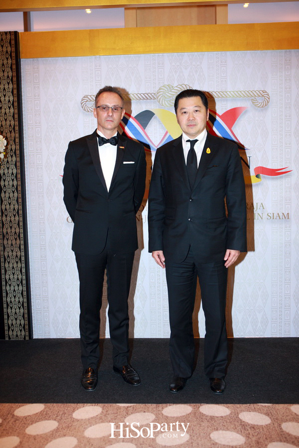 กาล่าดินเนอร์ ฉลองครบรอบ 125 ปี วาระรำลึกถึงคุณประโยชน์ของ เจ้าพระยาอภัยราชาสยามานุกูลกิจ คุสตาฟ โรลิน ยัคมินส์