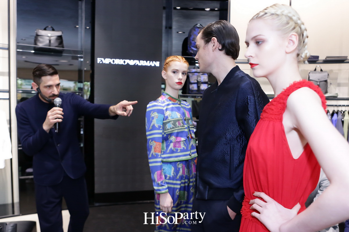 Emporio Armani: Spring/Summer 2017 Collection by Styling Specialists from Milan