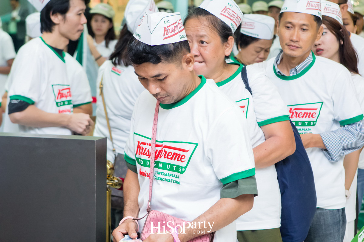 Krispy Kreme เปิดสาขาใหม่ ณ ศูนย์การค้าเซ็นทรัลพลาซา แจ้งวัฒนะ