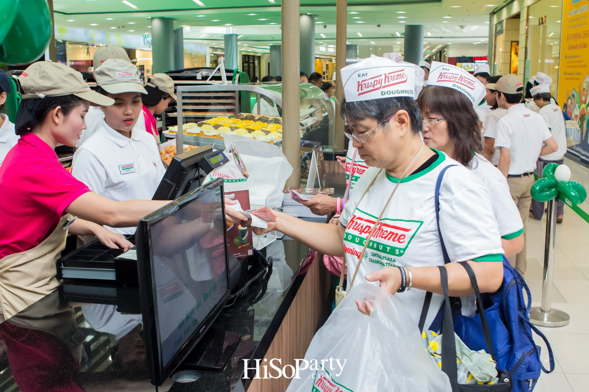 Krispy Kreme เปิดสาขาใหม่ ณ ศูนย์การค้าเซ็นทรัลพลาซา แจ้งวัฒนะ