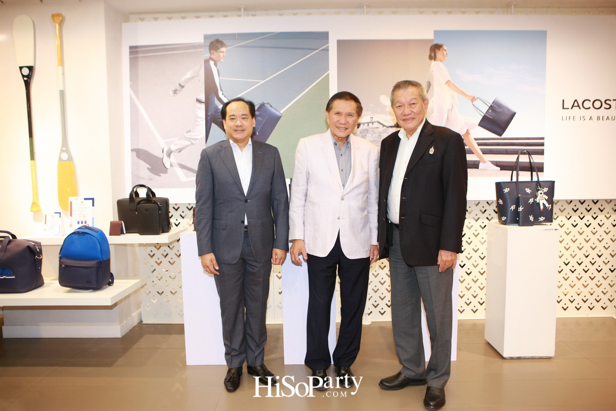 Lacoste Hot Stamps Gold Letters Chantaco 2017