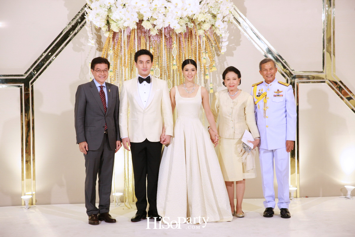 งานวิวาห์สุดชื่นมื่นระหว่าง ‘แพรดาว พานิชสมัย’ และ ‘แดน เหตระกูล’