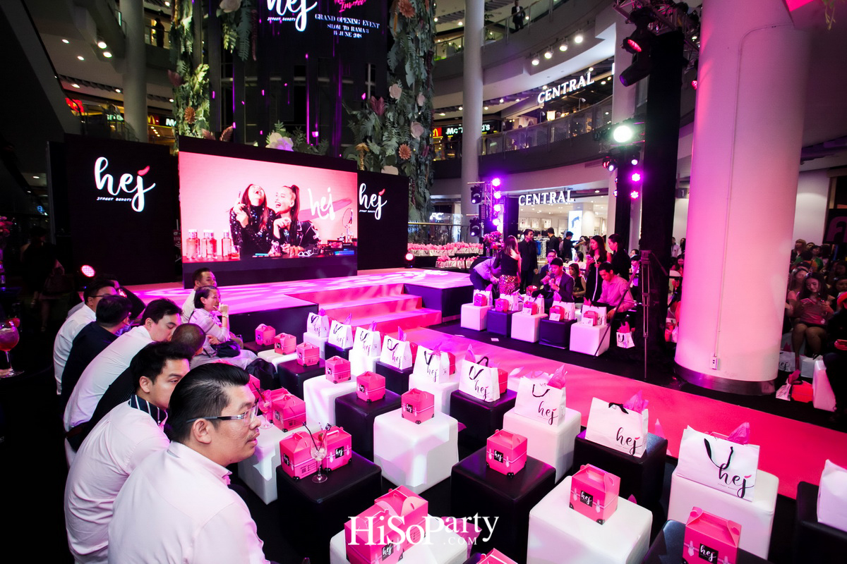 Hej! Street Beauty Shop ศูนย์รวมเครื่องสำอางมัลติแบรนด์ใหม่ล่าสุด @ เซ็นทรัลพลาซา พระราม 3