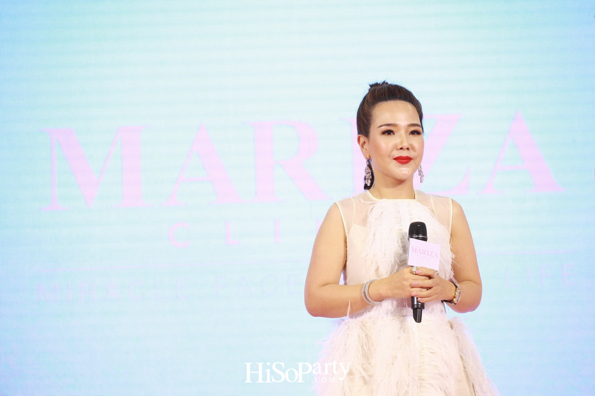Mariza Clinic เปิดตัวพรีเซ็นเตอร์ 'นุ่น วรนุช'