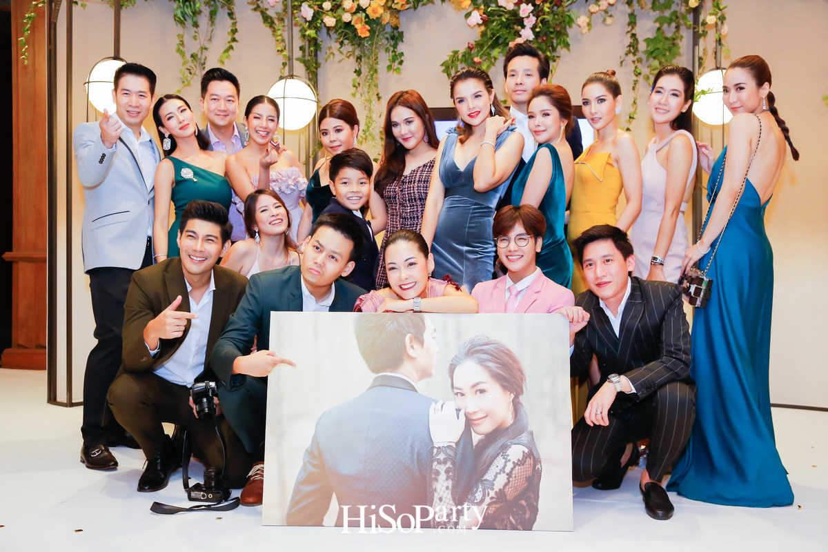 งานฉลองมงคลสมรสระหว่าง ชมพูนุท โรจน์ศิริรัตน์ และ สรวิศ บุญนิมิต