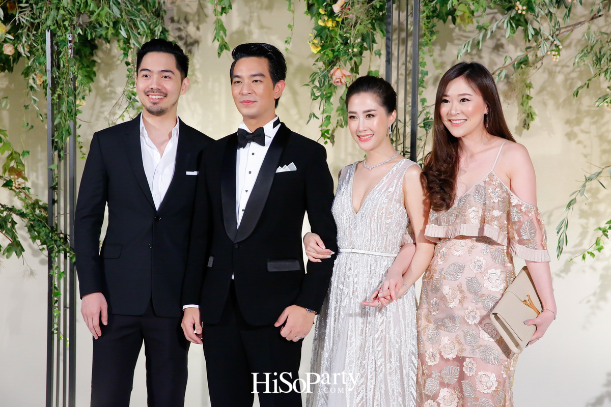 งานฉลองมงคลสมรสระหว่าง ชมพูนุท โรจน์ศิริรัตน์ และ สรวิศ บุญนิมิต