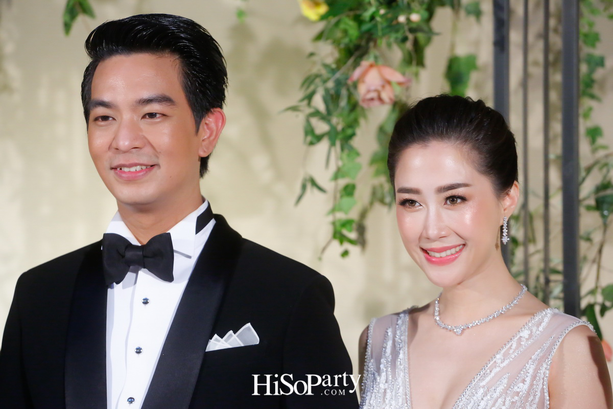 งานฉลองมงคลสมรสระหว่าง ชมพูนุท โรจน์ศิริรัตน์ และ สรวิศ บุญนิมิต