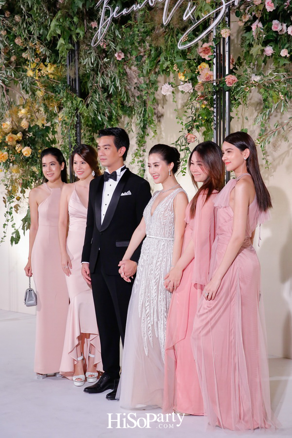 งานฉลองมงคลสมรสระหว่าง ชมพูนุท โรจน์ศิริรัตน์ และ สรวิศ บุญนิมิต