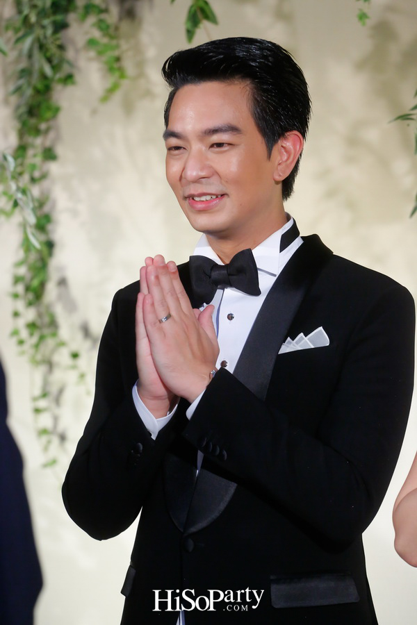 งานฉลองมงคลสมรสระหว่าง ชมพูนุท โรจน์ศิริรัตน์ และ สรวิศ บุญนิมิต