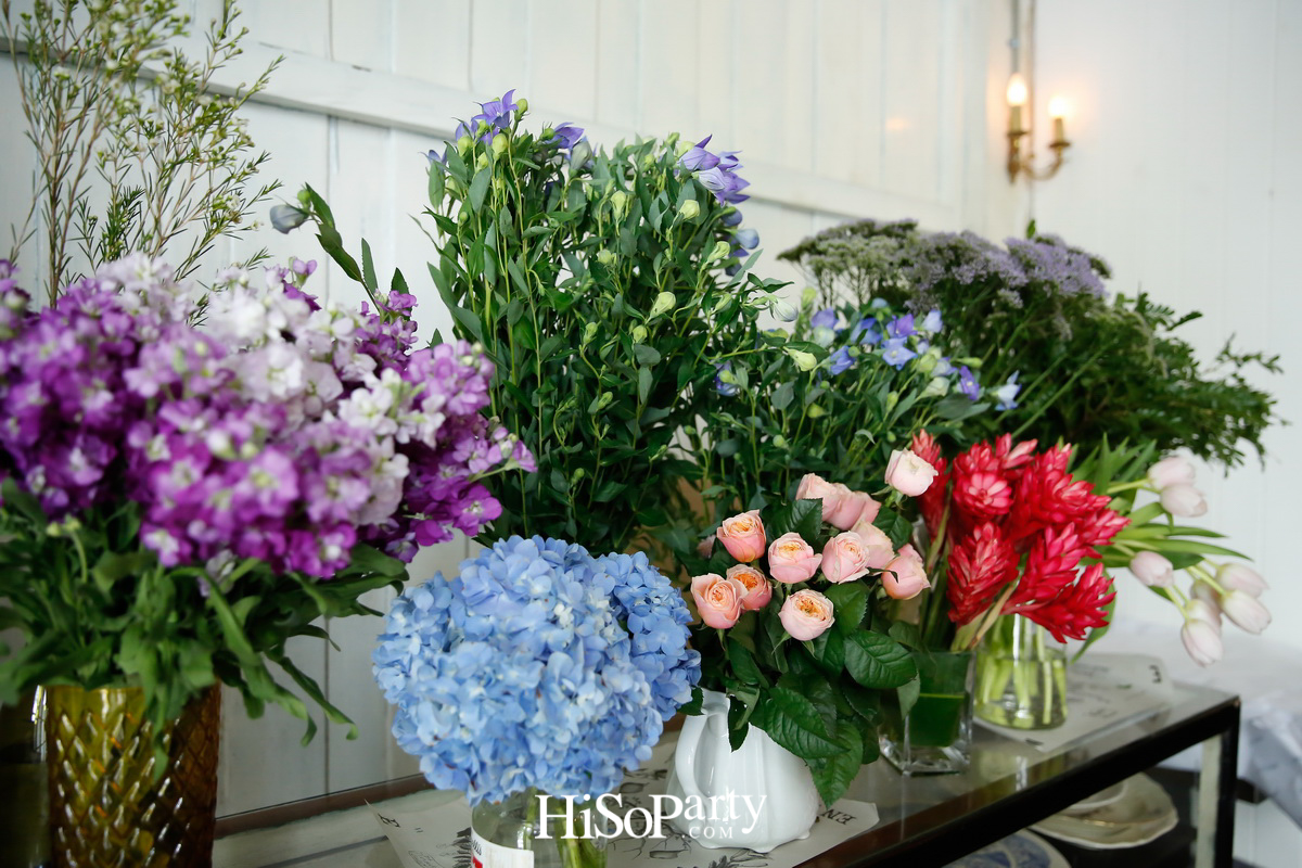 Vickteerut Pre-Fall 2018 Flower Arrangement  Presented by BMW Thailand