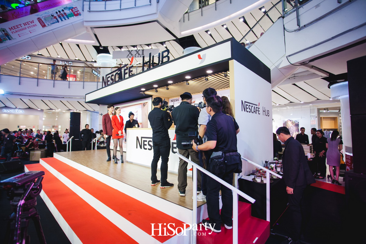 NESCAFÉ HUB @ BTS Chidlom ร้านกาแฟสดแห่งแรกของเนสกาแฟในประเทศไทย