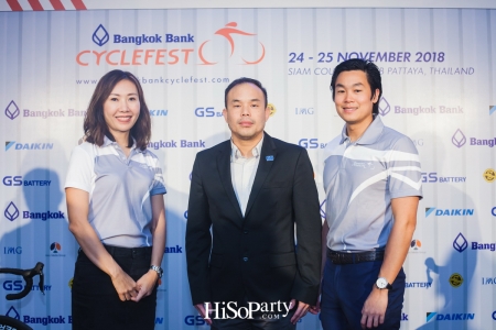 งานแถลงข่าวกิจกรรม Bangkok Bank CycleFest 2018