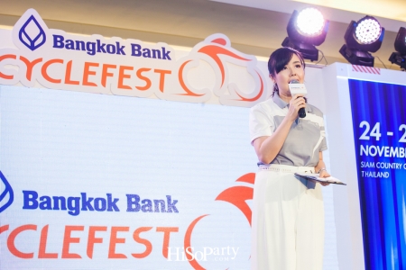 งานแถลงข่าวกิจกรรม Bangkok Bank CycleFest 2018