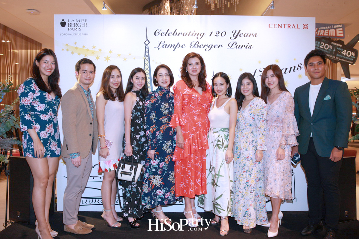 งานฉลองครบรอบ 120 ปี ‘ลอมป์ เบอร์ชเย่ ปารีส’ แบรนด์ต้นตำรับตะเกียงน้ำหอมฟอกอากาศจากฝรั่งเศส