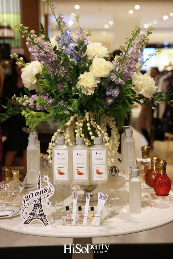 งานฉลองครบรอบ 120 ปี ‘ลอมป์ เบอร์ชเย่ ปารีส’ แบรนด์ต้นตำรับตะเกียงน้ำหอมฟอกอากาศจากฝรั่งเศส