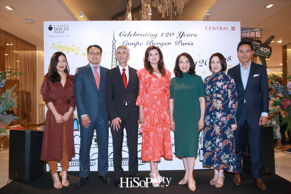 งานฉลองครบรอบ 120 ปี ‘ลอมป์ เบอร์ชเย่ ปารีส’ แบรนด์ต้นตำรับตะเกียงน้ำหอมฟอกอากาศจากฝรั่งเศส